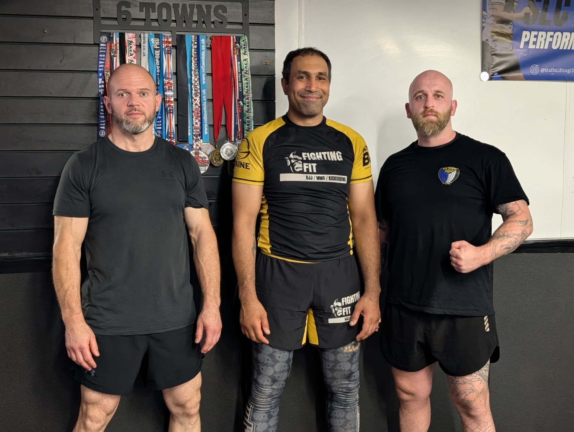 Coaches at 6 Towns Grappling and Namahage Fight Club